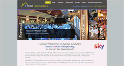 Desktop Screenshot of hotel-georgenberg.de